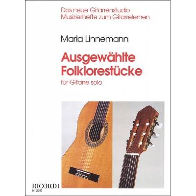 Ausgewählte Folklorestücke noty pre klasickú gitaru