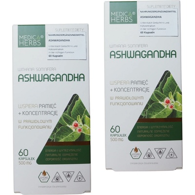 Medica Herbs Ashwagandha 500 mg 60 kapsúl