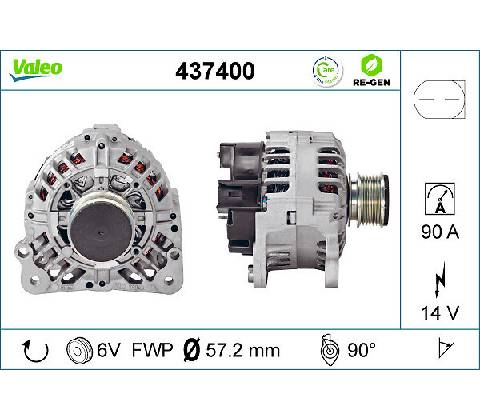 Alternátor VALEO 437400