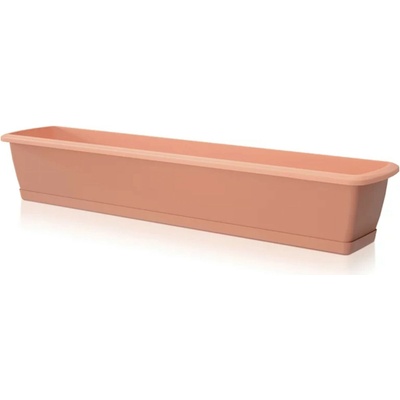 Prosperplast TRUHLÍK s podložkou Respana Set 88,5cm TERAKOTA