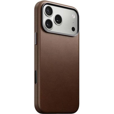 Nomad Magsafe Кожен Калъф за iPhone 17 Pro Max, Nomad Traditional Leather Case, Кафяв (NM011901858)