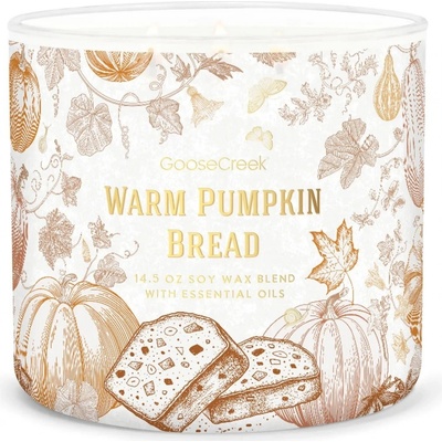 Goose Creek Candle Warm Pumpkin Bread, 411 g