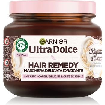 Garnier Ultra Doux Oat Delicacy хидратираща маска за коса за чувствителна кожа 340ml