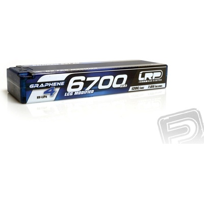 LRP Gimmik Batéria 6700 mAh 7.6 V 2S 120C / 60C HardCase GRAFÉN