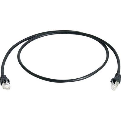 Telegärtner 100007978 RJ45, CAT 6A S/FTP, 1m, černý