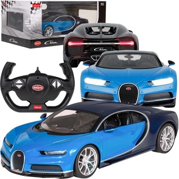 Rastar RC auto Bugatti Chiron RTR modrá 1:14