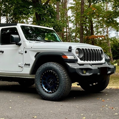 Mriežka, Lakované, Žiadna kamera, Bright White, Facelift, Jeep Wrangler JL, Jeep Gladiator JT