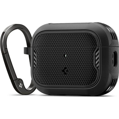 SPIGEN Противоударен Калъф за Apple Airpods Pro 3, Spigen Core Armor Case, Черен (ACS09833)