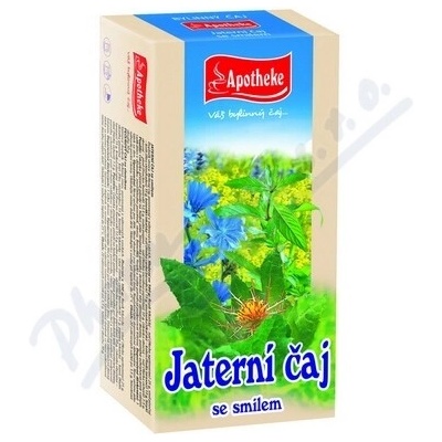Apotheke Jaterní čaj se smílem 20 x 1,5 g