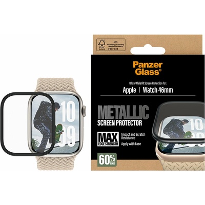 PanzerGlass Apple Watch 11/10 46mm s kovovým rámečkem PG56329 – Zbozi.Blesk.cz