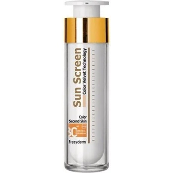 Image 1 of Frezyderm Слънцезащитен кадифен крем за лице цветен, Frezyderm Sun Screen Color Velvet SPF30 50ml