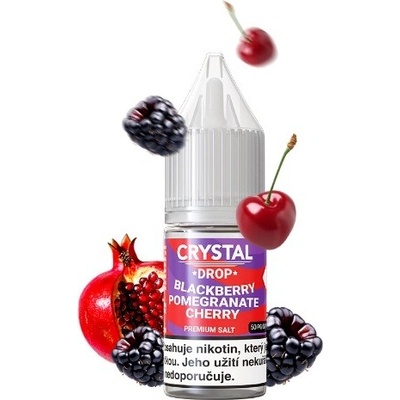Crystal Drop Salt Blackberry Pomegranate Cherry 10 ml 20 mg