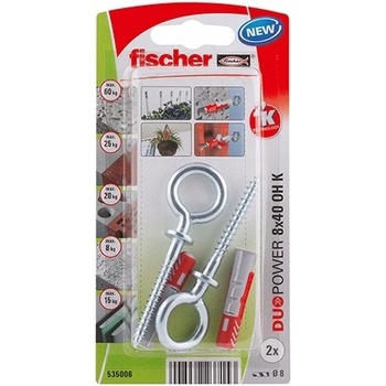 Univerzálne kolíky Fischer 8 x 40 mm 0,01 kg / 2 ks