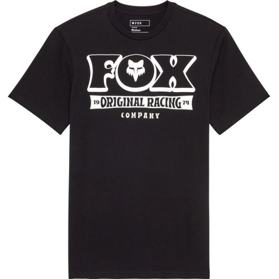 Fox triko BANNER Ss Prem black