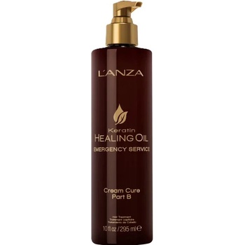 Lanza Keratin Healing Oil Лечебен крем за коса Emergency Part B, 295 ml