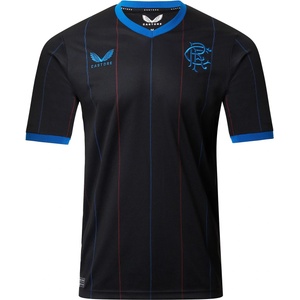 Castore Rangers Fourth Shirt 2022 2023 Adults - Black