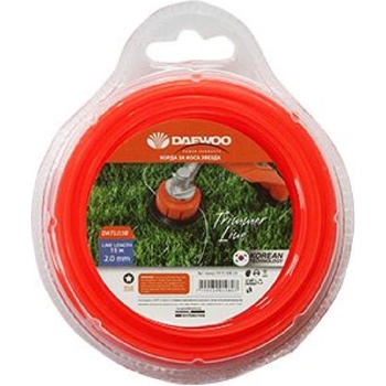 Daewoo Корда за тример Daewoo DATL-03B - ф2.7 mm, 15 m, тип звезда (DATL-03B-2.7)