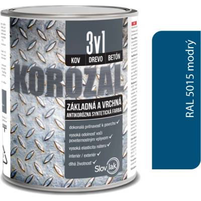 Korozal 3 v 1 RAL5015 modrá 0,75L