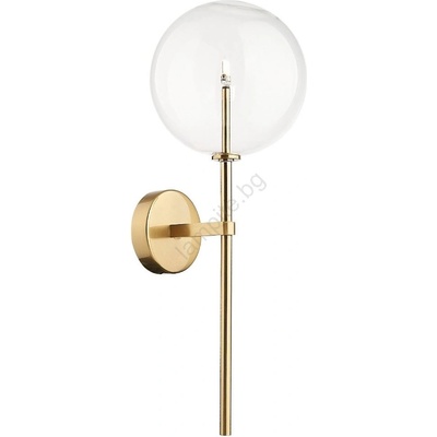 Zuma Line W0606-01A-2GAC - Настенна лампа MILAN 1xG4/2W/230V златна (ZL0918)