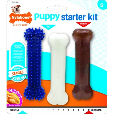 Nylabone Puppy Starter Kit 3ks S