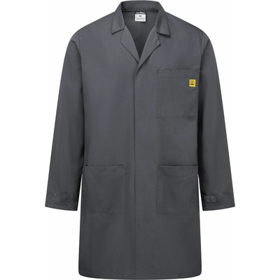 Portwest AS10 Plášť anti-Static ESD Zoom Grey