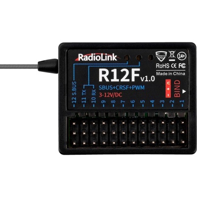 RadioLink Prijímač R12F