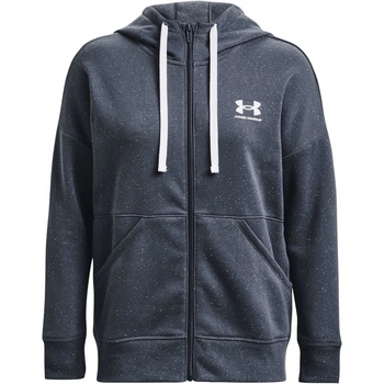 Under Armour Rival Fleece FZ Hoodie-GRY