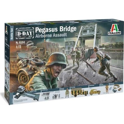 Pegasus Model Kit diorama 6194 Bridge Airborne Assault 1:72