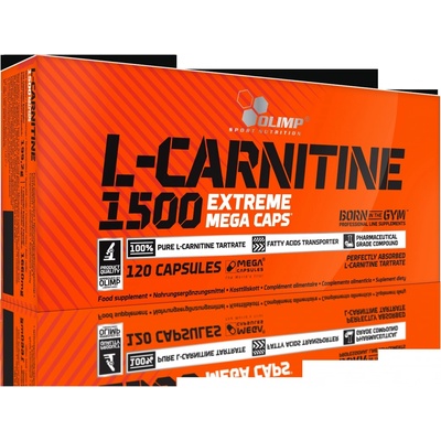 Olimp L-Carnitine 1500 Extreme Mega Caps 120 kapsúl