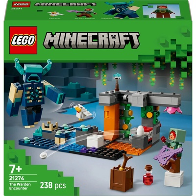 LEGO Minecraft 21274 Stretnutie so Strážcom