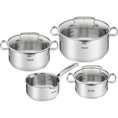Tefal Súprava hrncov DUETTO+, sada 7 ks, nerezová oceľ