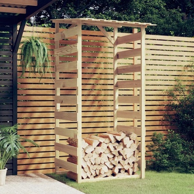 VidaXL Pergola se střechou 100 x 90 x 200 cm impregnované borové dřevo