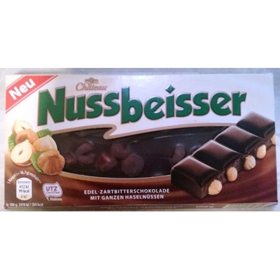 Choceur Nussknacker hořká čokoláda s lískovými ořechy 100 g