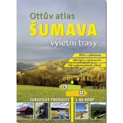 Ottův atlas výletní trasy Šumava