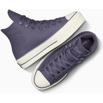 Converse Кожени кецове Converse Chuck Taylor All Star Lift в лилаво A11159C (A11159C)