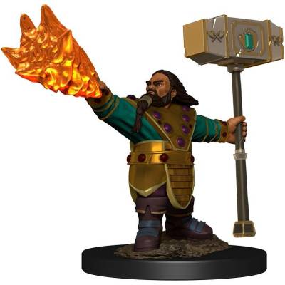 WizKids D&D Icons of the Realms Premium Figures: Dwarf Cleric Male