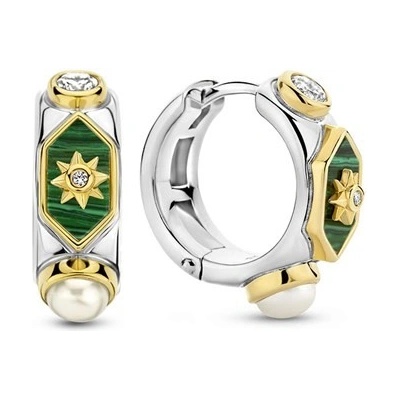 Ti Sento zlátené náušnice 7946MA