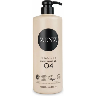 ZENZ Organic Sweet Sense No. 04 hydratačný šampón pre objem vlasov 1000 ml