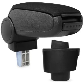 Pro. tec Seat IBIZA 4 (6J) подлакътник, черен, с тапицерия от плат