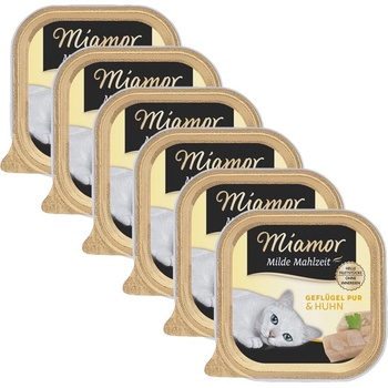 Miamor Milde Mahlzeit птиче месо и пиле 6 x 100 г