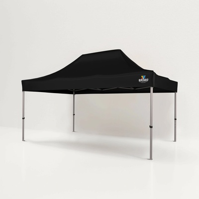 Brimo Promo stánok Exclusive Alu 3 x 4,5 m čierny