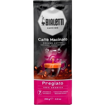 Bialetti Mletá Káva Caffe Macinato Pregiato Espresso 250 g