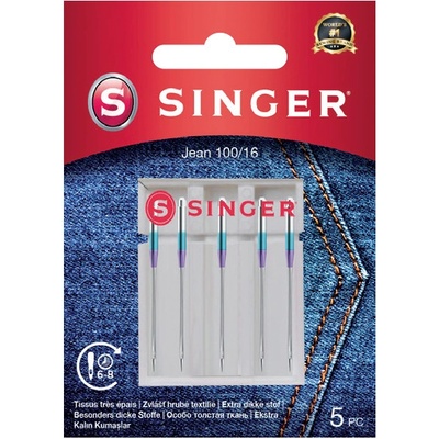 Ihly na džínsovinu Singer 5x100