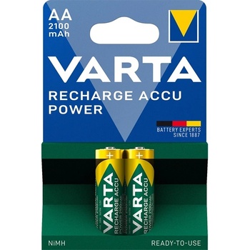 VARTA Молив за батерии VARTA Power AA с предварително зареждане 2x2100 mAh 56706101402 (56706101402)