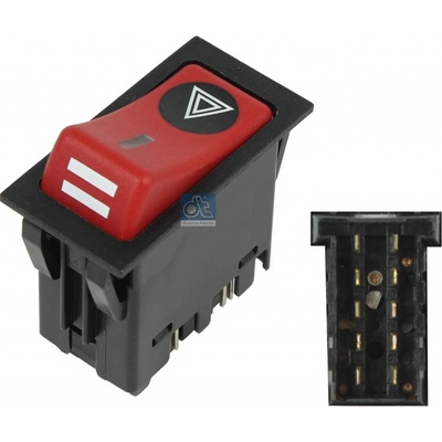 Vypínač výstražných blikačů DT Spare Parts 3.33320