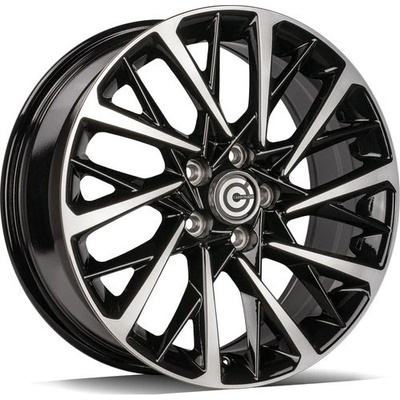 CARBONADO SPACE 7,5x18 5x114,3 ET45 black front polished