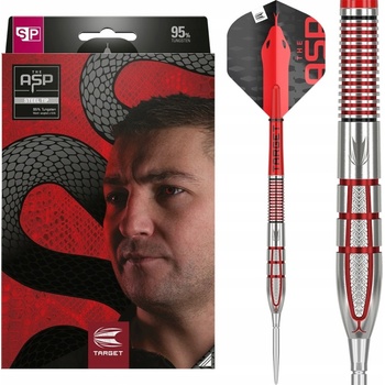 Sada steel šipek TARGET Nathan Aspinall G2 22g SP, 95% wolfram