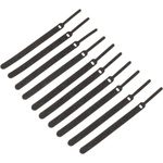 Kolink Кабелни връзки Kolink Velcro, 10 бр. 150mm, Черен (KOLINK-ACC-ZUUV-287)