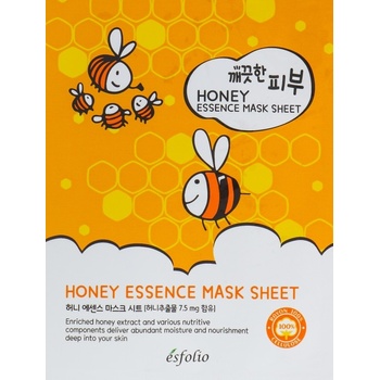Esfolio Pure Skin Honey Essence Mask Sheet Textílna maska na báze medu 25 ml