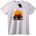 NOONEBRAND Тениска Червен Jeepoffroad залез - 3XL, White